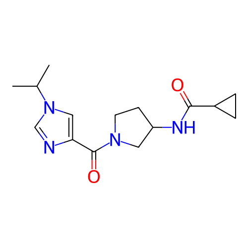 Chemical structure of BindingDB Monomer ID 281079