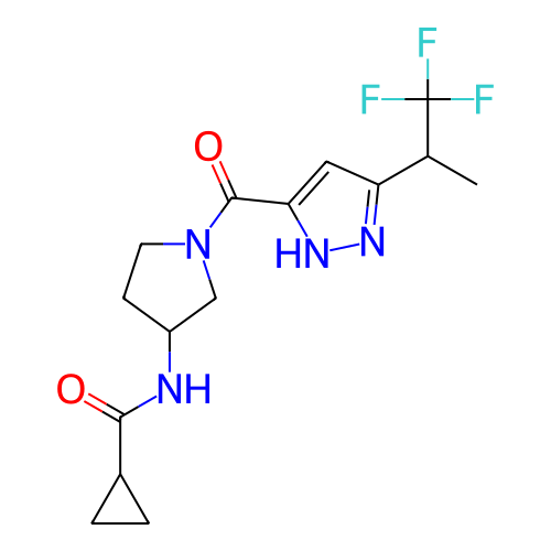 Chemical structure of BindingDB Monomer ID 281084