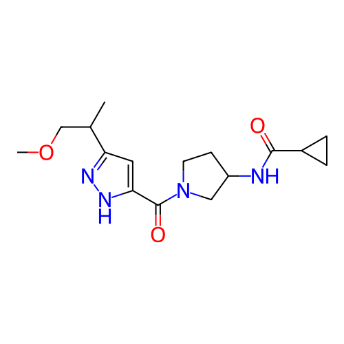 Chemical structure of BindingDB Monomer ID 281085