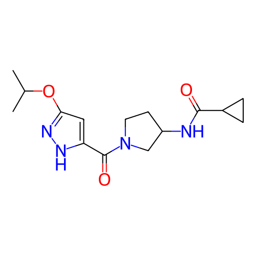 Chemical structure of BindingDB Monomer ID 281086