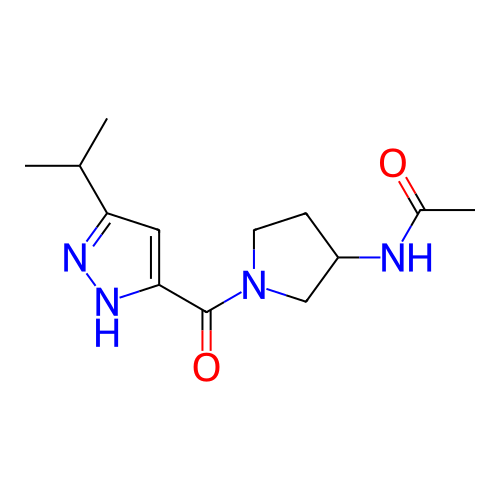 Chemical structure of BindingDB Monomer ID 281087