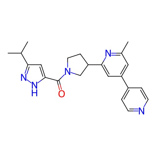Chemical structure of BindingDB Monomer ID 281125