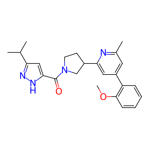 Chemical structure of BindingDB Monomer ID 281132