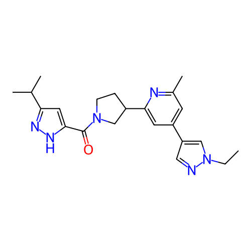 Chemical structure of BindingDB Monomer ID 281137