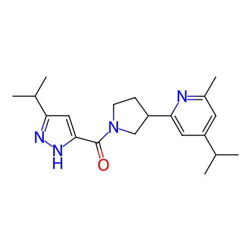 Chemical structure of BindingDB Monomer ID 281146