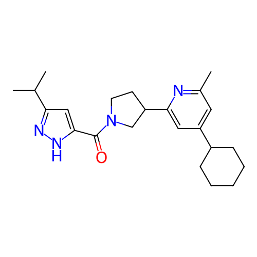 Chemical structure of BindingDB Monomer ID 281147