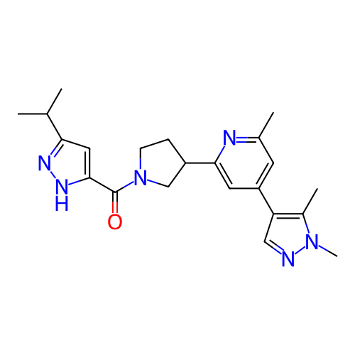 Chemical structure of BindingDB Monomer ID 281149