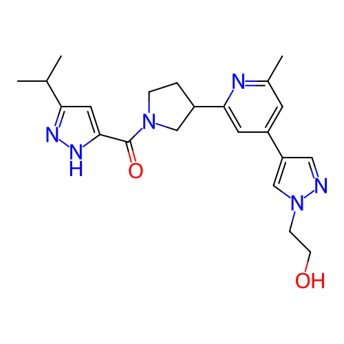 Chemical structure of BindingDB Monomer ID 281151