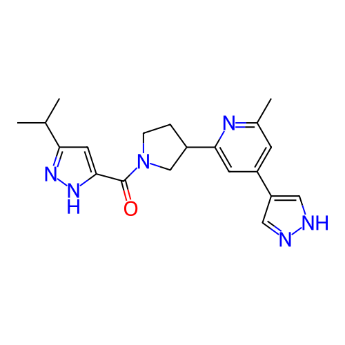 Chemical structure of BindingDB Monomer ID 281154