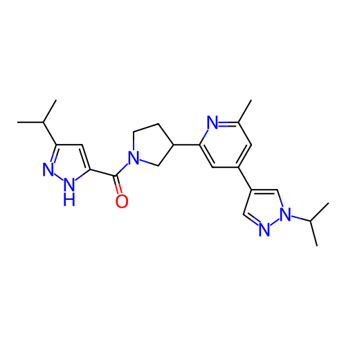 Chemical structure of BindingDB Monomer ID 281157