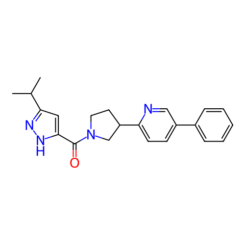Chemical structure of BindingDB Monomer ID 281166