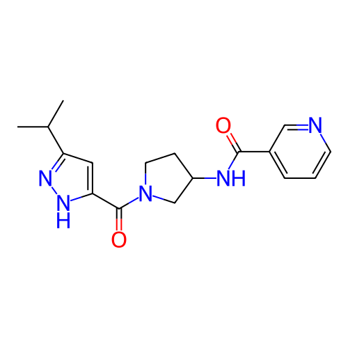 Chemical structure of BindingDB Monomer ID 281169