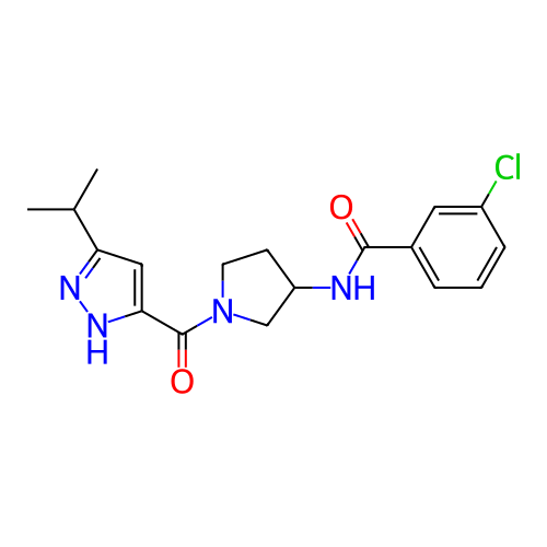 Chemical structure of BindingDB Monomer ID 281170
