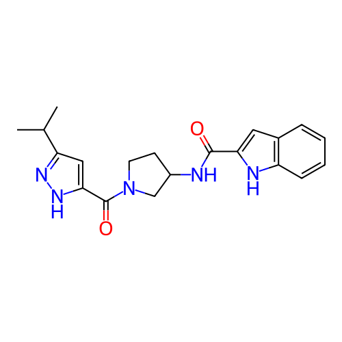 Chemical structure of BindingDB Monomer ID 281182