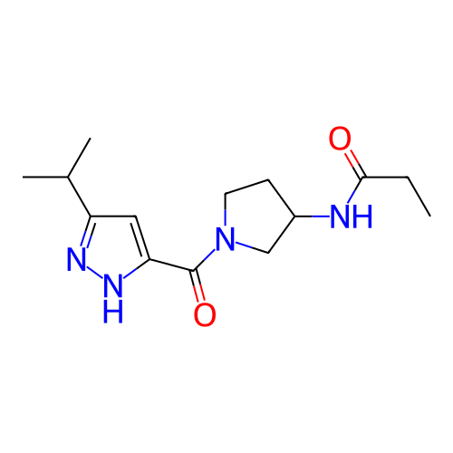 Chemical structure of BindingDB Monomer ID 281183