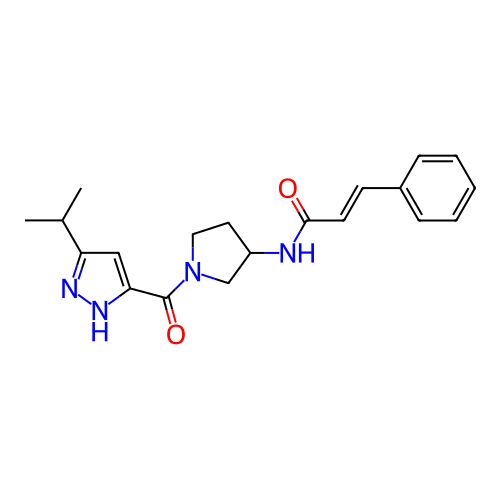 Chemical structure of BindingDB Monomer ID 281186