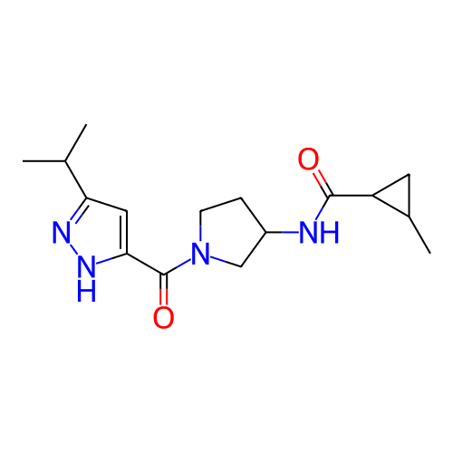 Chemical structure of BindingDB Monomer ID 281190