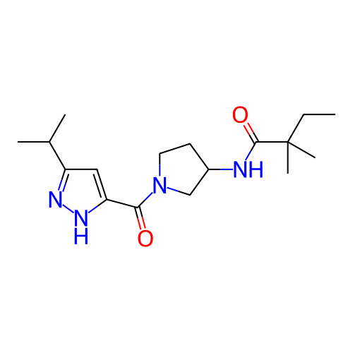 Chemical structure of BindingDB Monomer ID 281197