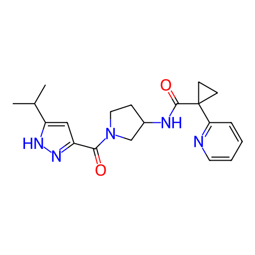Chemical structure of BindingDB Monomer ID 281200