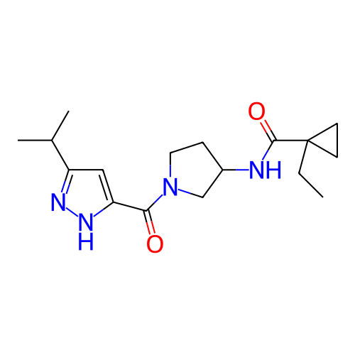 Chemical structure of BindingDB Monomer ID 281201