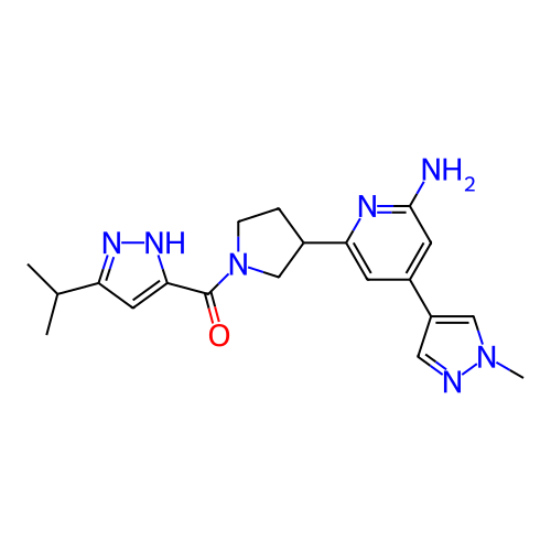 Chemical structure of BindingDB Monomer ID 281204