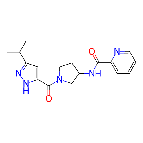 Chemical structure of BindingDB Monomer ID 281206