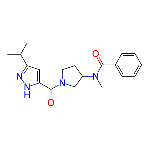 Chemical structure of BindingDB Monomer ID 281207