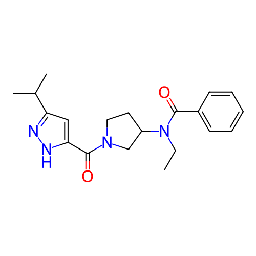 Chemical structure of BindingDB Monomer ID 281208