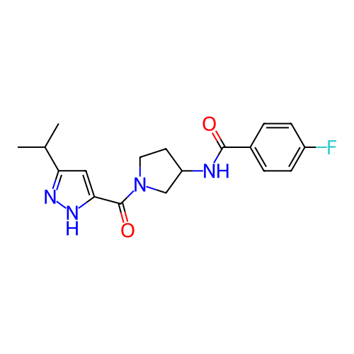 Chemical structure of BindingDB Monomer ID 281217
