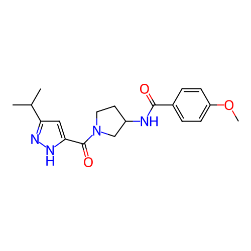 Chemical structure of BindingDB Monomer ID 281220