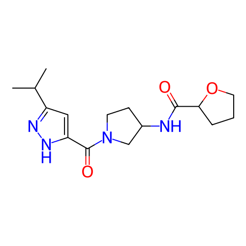 Chemical structure of BindingDB Monomer ID 281221