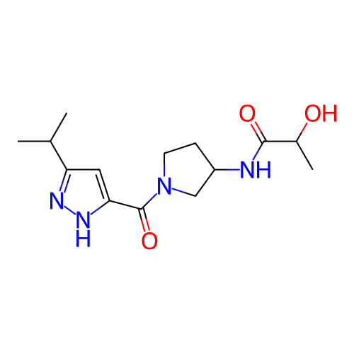 Chemical structure of BindingDB Monomer ID 281230