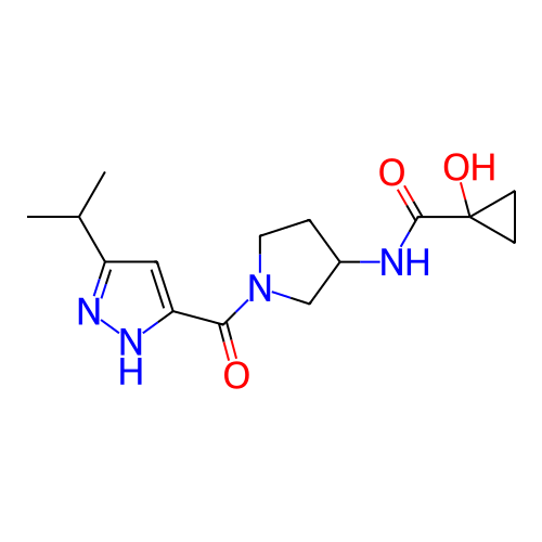 Chemical structure of BindingDB Monomer ID 281231