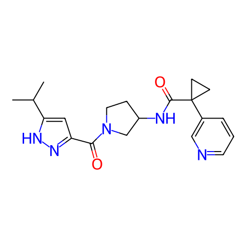 Chemical structure of BindingDB Monomer ID 281244
