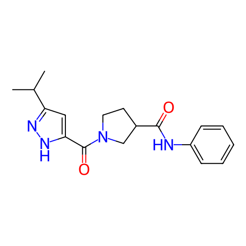 Chemical structure of BindingDB Monomer ID 281247