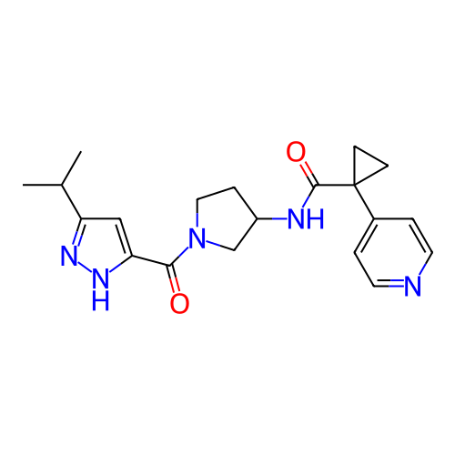 Chemical structure of BindingDB Monomer ID 281251