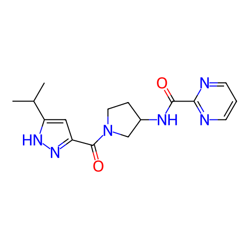 Chemical structure of BindingDB Monomer ID 281257