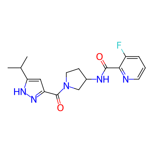 Chemical structure of BindingDB Monomer ID 281260