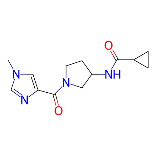 Chemical structure of BindingDB Monomer ID 281264