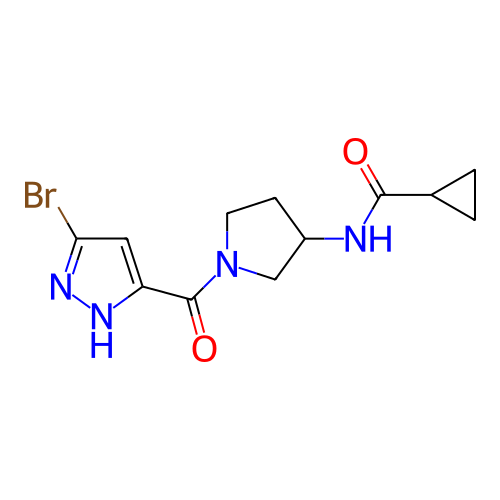 Chemical structure of BindingDB Monomer ID 281265