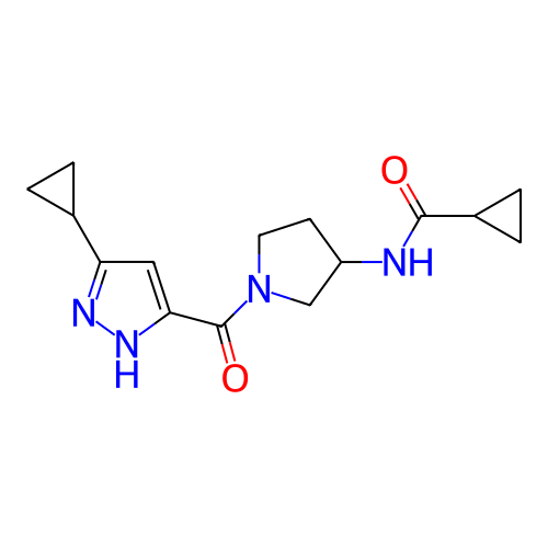 Chemical structure of BindingDB Monomer ID 281268
