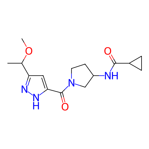 Chemical structure of BindingDB Monomer ID 281271