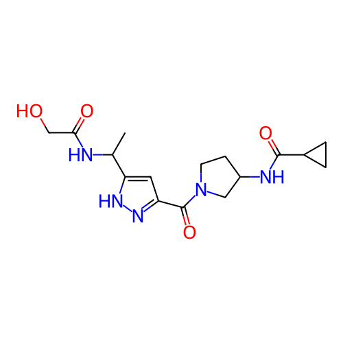 Chemical structure of BindingDB Monomer ID 281277