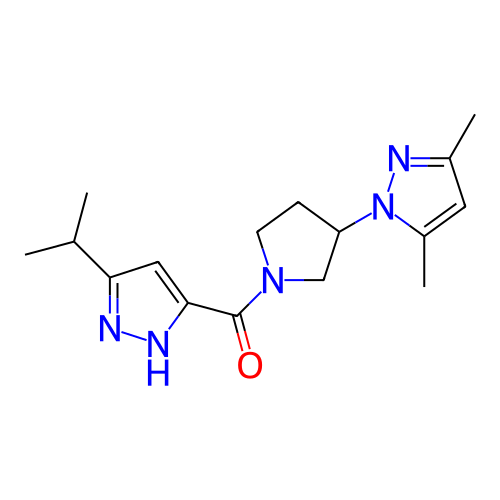 Chemical structure of BindingDB Monomer ID 281293