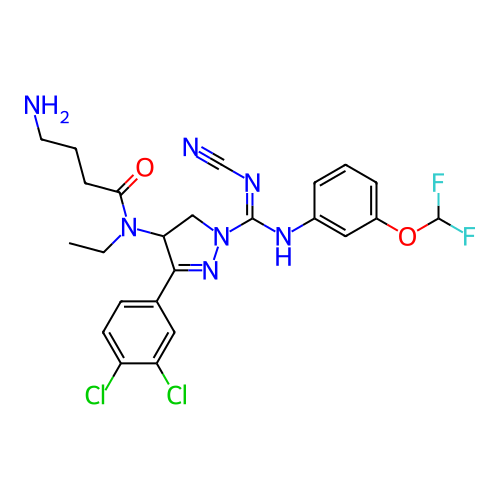 Chemical structure of BindingDB Monomer ID 283144