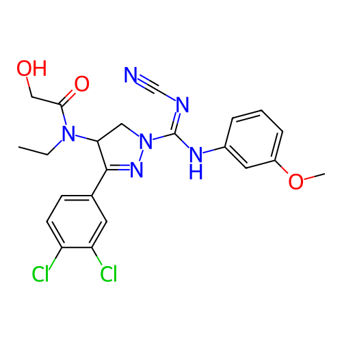 Chemical structure of BindingDB Monomer ID 283162