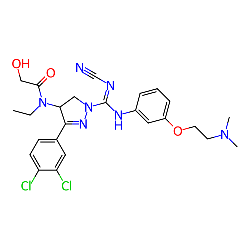 Chemical structure of BindingDB Monomer ID 283166