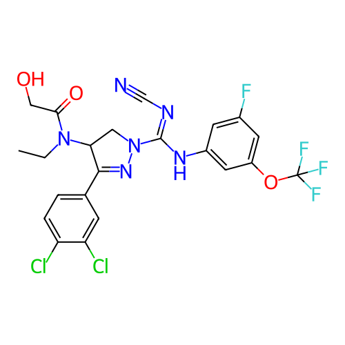 Chemical structure of BindingDB Monomer ID 283187