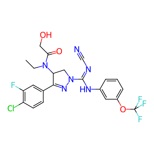 Chemical structure of BindingDB Monomer ID 283203