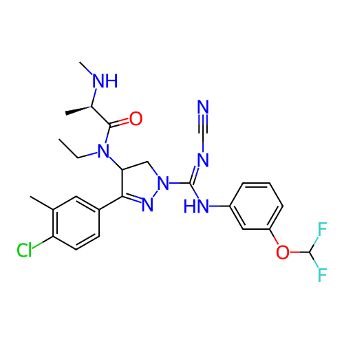Chemical structure of BindingDB Monomer ID 283207